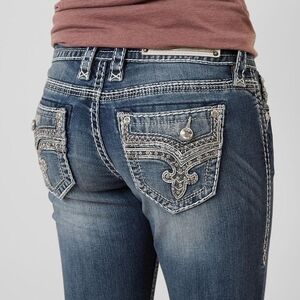 Rock Revival Women's Dark Blue Skinny Jeans